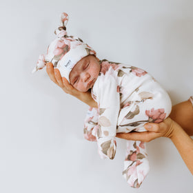 Double Knot Beanie - Iris