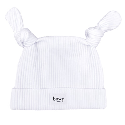 Double Knot Beanie 9 Pack - White