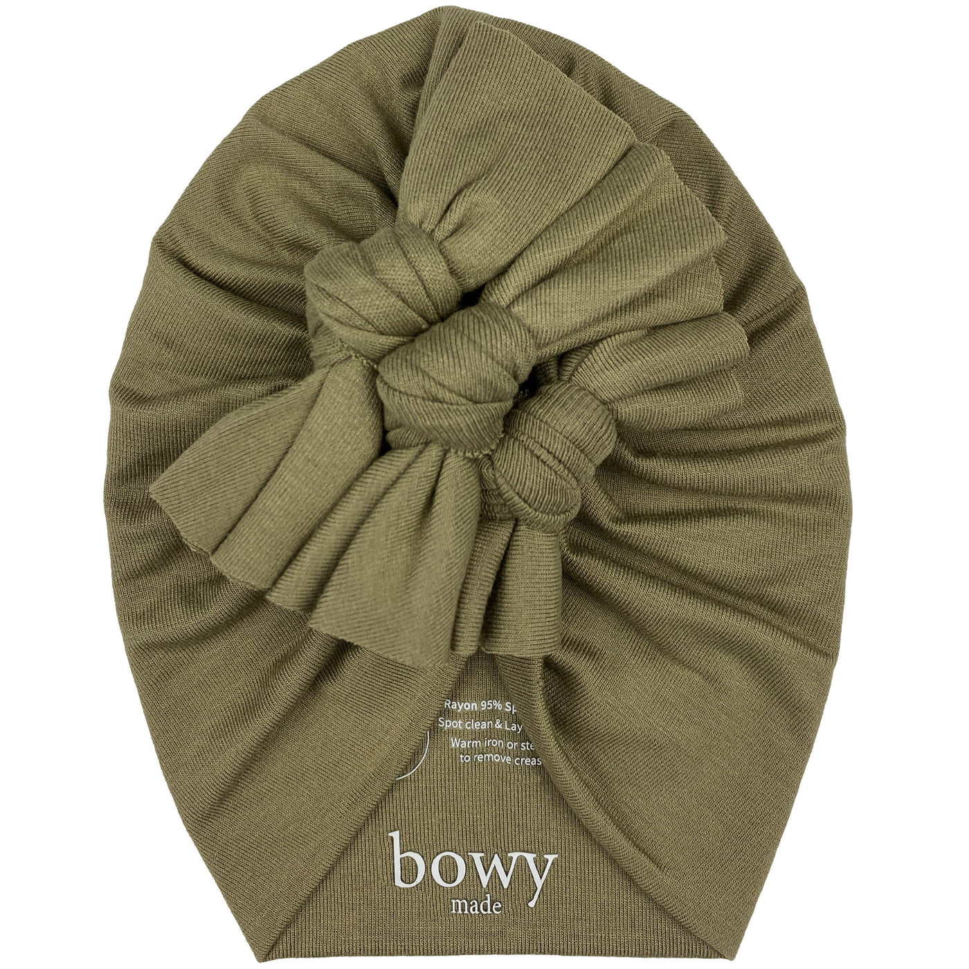 Bowy Baby Turban - Fern