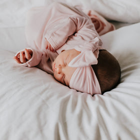 Baby Knotted Gown - Floss