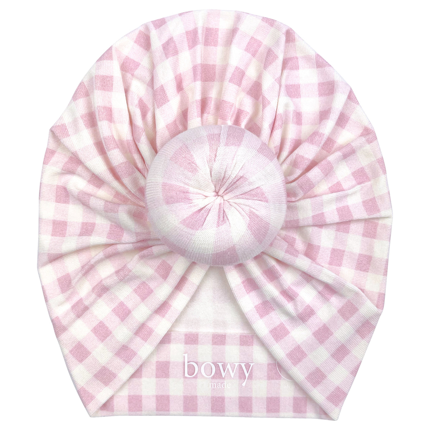 Traditional Baby Turban - Gingham
