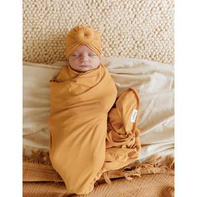 Traditional Baby Turban - Honey