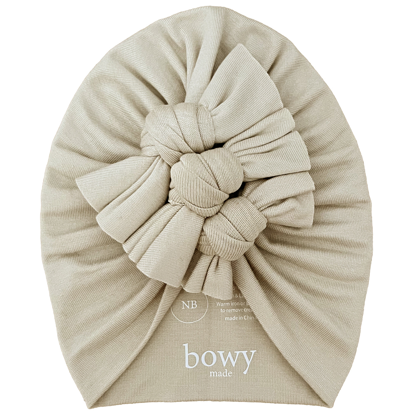 Bowy Baby Turban - Mist