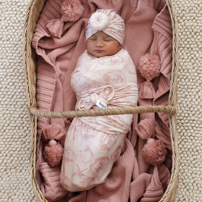 Traditional Baby Turban - Posie