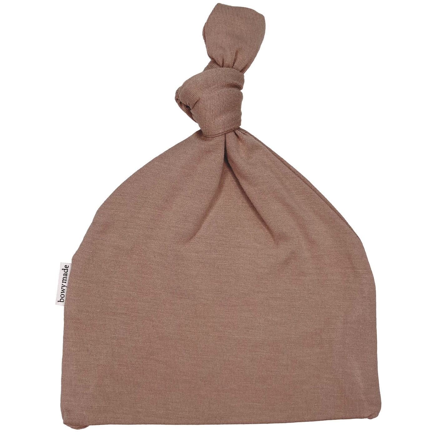Top Knot Beanie - Rose