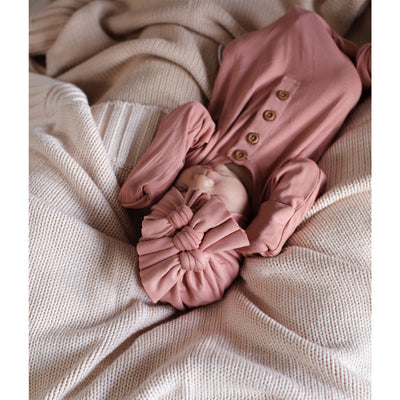 Baby Knotted Gown - Rosie-Clay