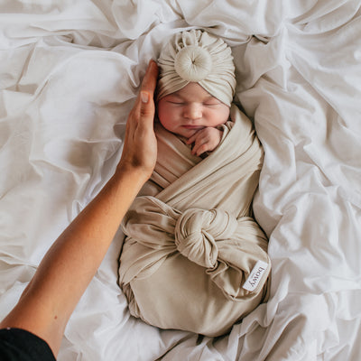 Traditional Baby Turban - Mist
